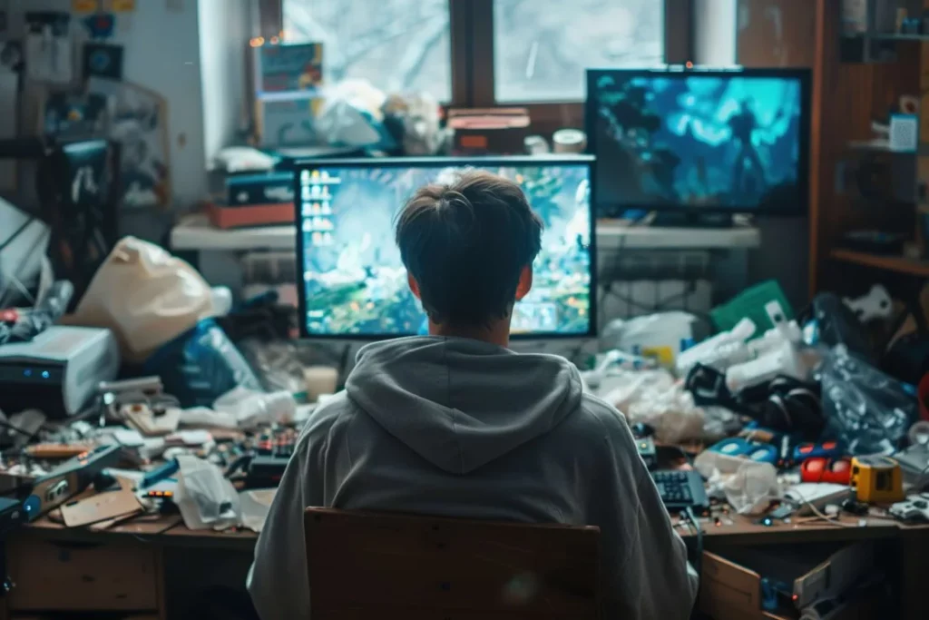 Beyond the Screen The Real Effects of Gaming Addiction on Mental Health